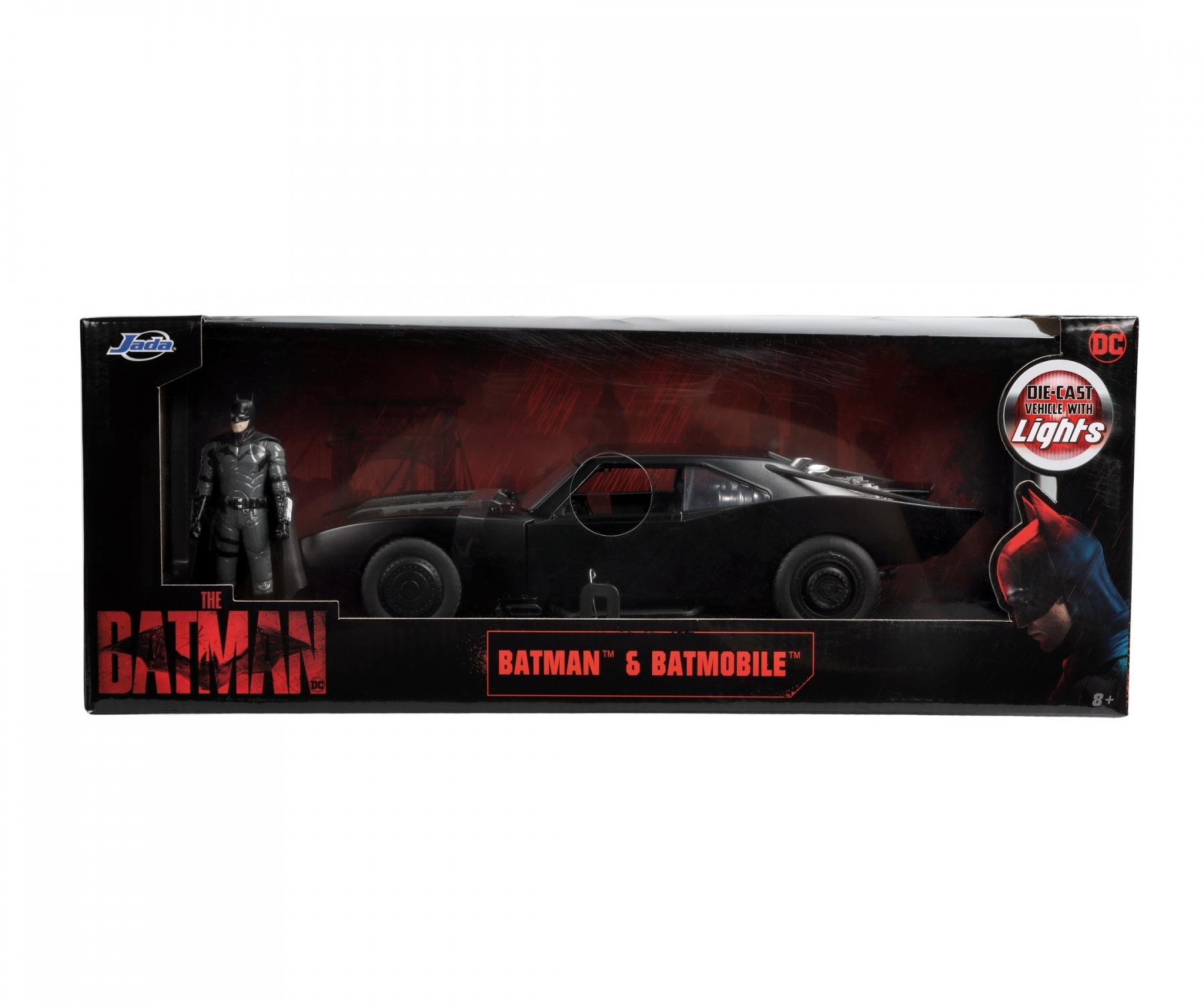 JADA32504 JADA 32504 BATMOBILE THE BATMAN BLACK DC COMICS 2022 1/18 EUR JADA32504 JADA 32504 BATMOBILE THE BATMAN BLACK DC COMICS 2022 1/18 EUR