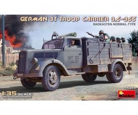 1:35 Ger. 3t Troop Carrier 3,6-36S RK-No