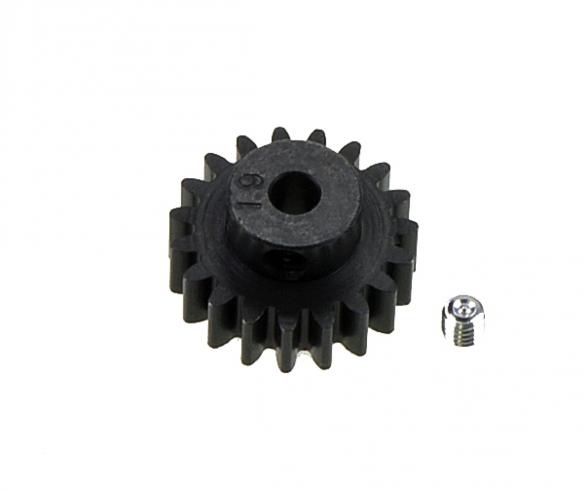 DT-03/02 M0,8 Module 19T Steel Pinion