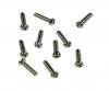 M2 Schraube 2x10mm (10) 3-tlg.Felgen hi.