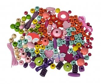 Wooden Bead Set Letters