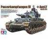 1:35 Ger. Battle Tank IV F, plastic model kit