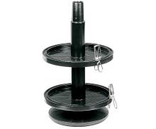Paint Jar Stand, hobby paint organizer with clips
