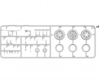 1:35 Ger. Truck L1500S w/Cargo Trailer