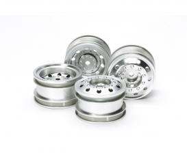 1:14 Racing Truck Wheels, spare wheel set, silver
