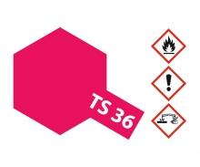 TS-36 Fluorescent Red Gloss, spray paint, 100 ml