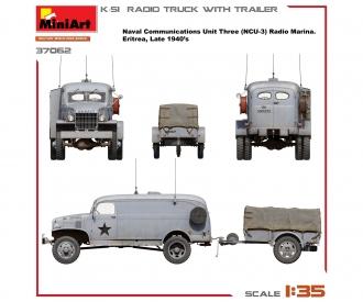 1:35 K-51 Radio Truck w/ Trailer