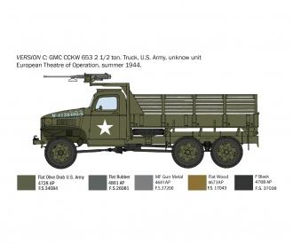 GMC 2 1/2Ton.Truck D-Day 80th Ann. 1:35 Kit