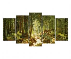 Our Forest Polyptych - Painting by Numbers