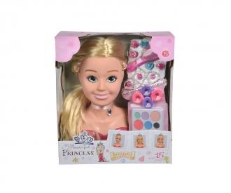 Tête à Coiffer Steffi Love – Maquillage Et Coiffure Pour Filles Dès 5 Ans, 16 Accessoires Inclus