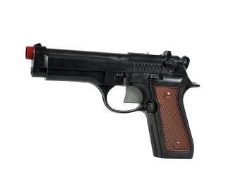 Kugelpistole mit Munition, 3-sort.