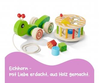 Eichhorn Color, Pull-along Stacking Animal