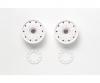 1:14 BB Wheels, wheel set, 30 mm white ABS