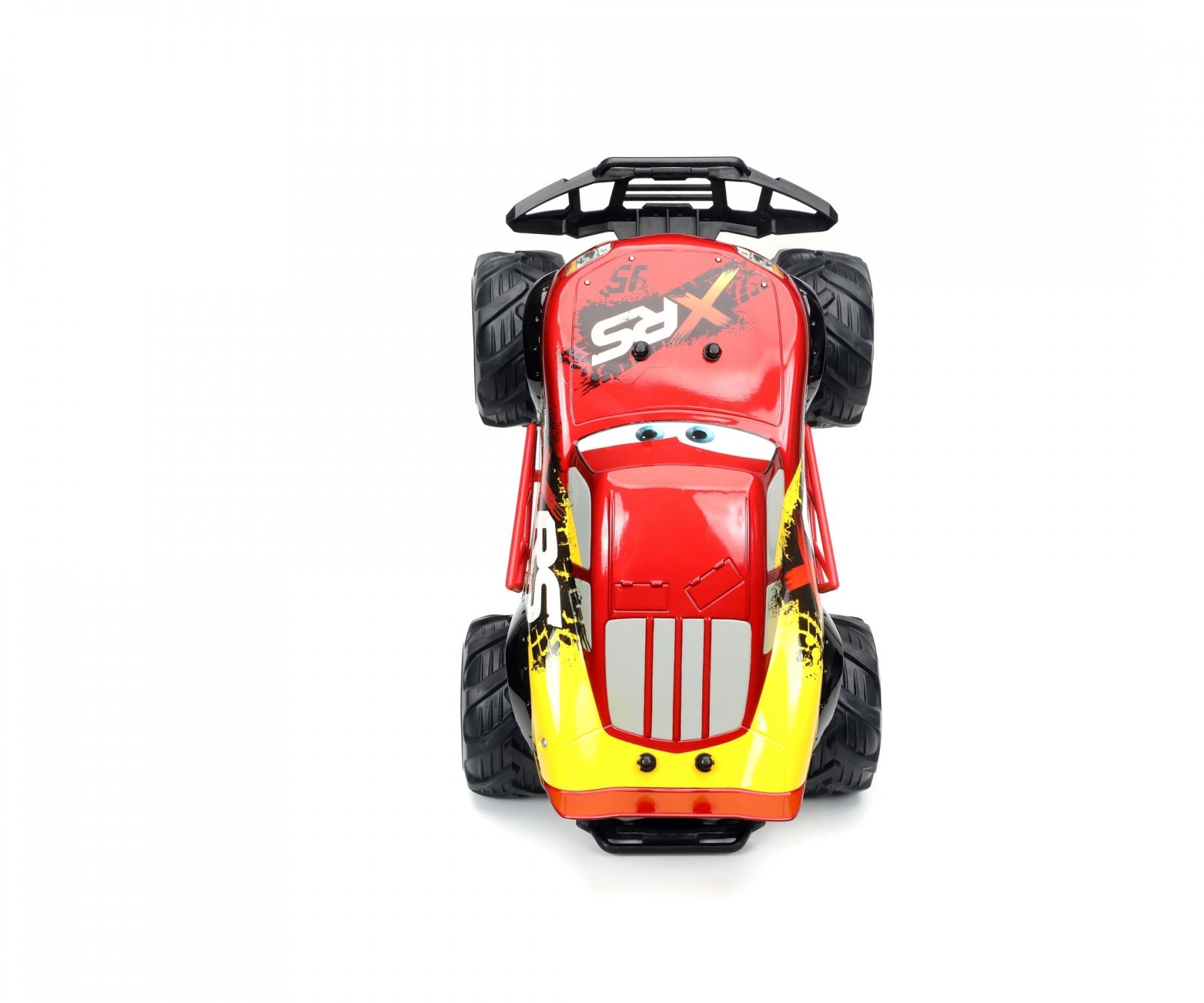 ディズニー　JADA TOYS 　 Lightning McQueen Jada Toys 1:24 Scale Disney Pixar Lightning McQueen Crash