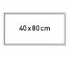 Aluminium Frame Silver 40 x 80 cm - Painting by Numbers