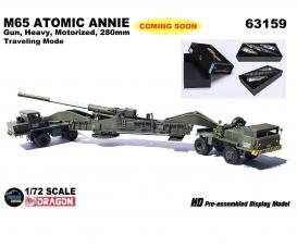 1:72 M65AtomicAnnieGun,Heavy(TravelingMo