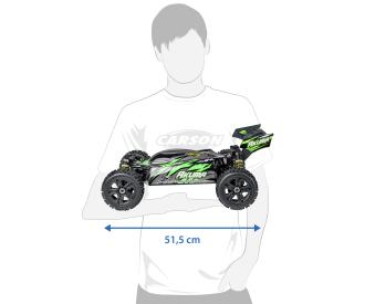 1:8 Akuma Buggy 4WD 100% RTR grün