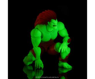 Figurine Blanka de Street Fighter II, 7,5 pouces, GID