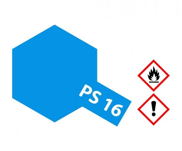 PS-16 Metallic Blau Polycarbonat 100ml