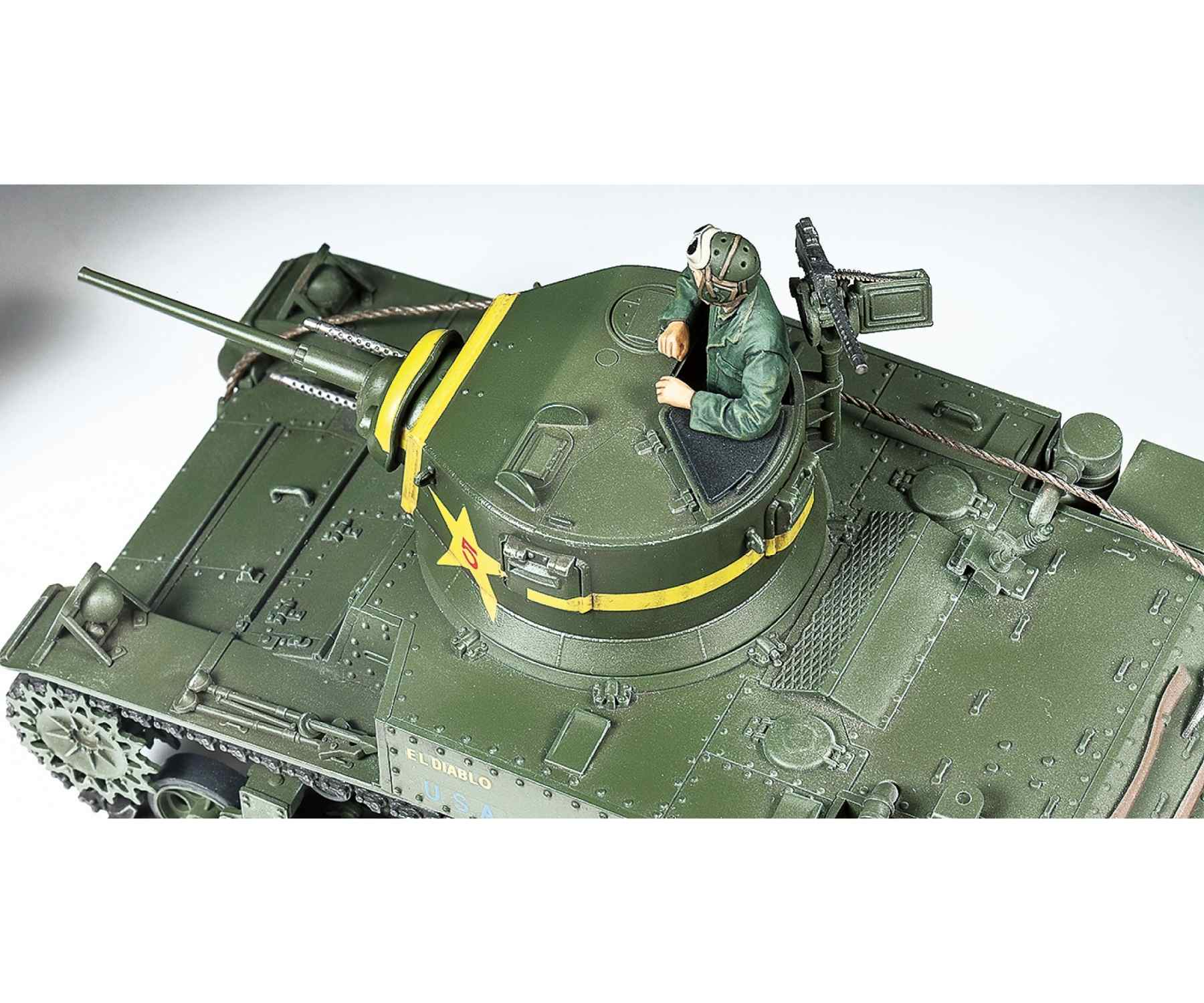 U.S. Light Tank M3 Stuart Late Production, 1:35, 001/35360 - Plastikové