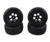 Desert W.4x Tyre Wheel Set, RC wheels