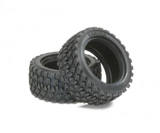 M-05Ra Rally-Block Tires, RC tire set, 2-pack
