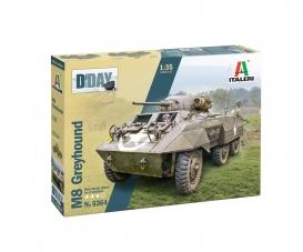 US M8 Greyhound Model Kit 1:35 Scale Build