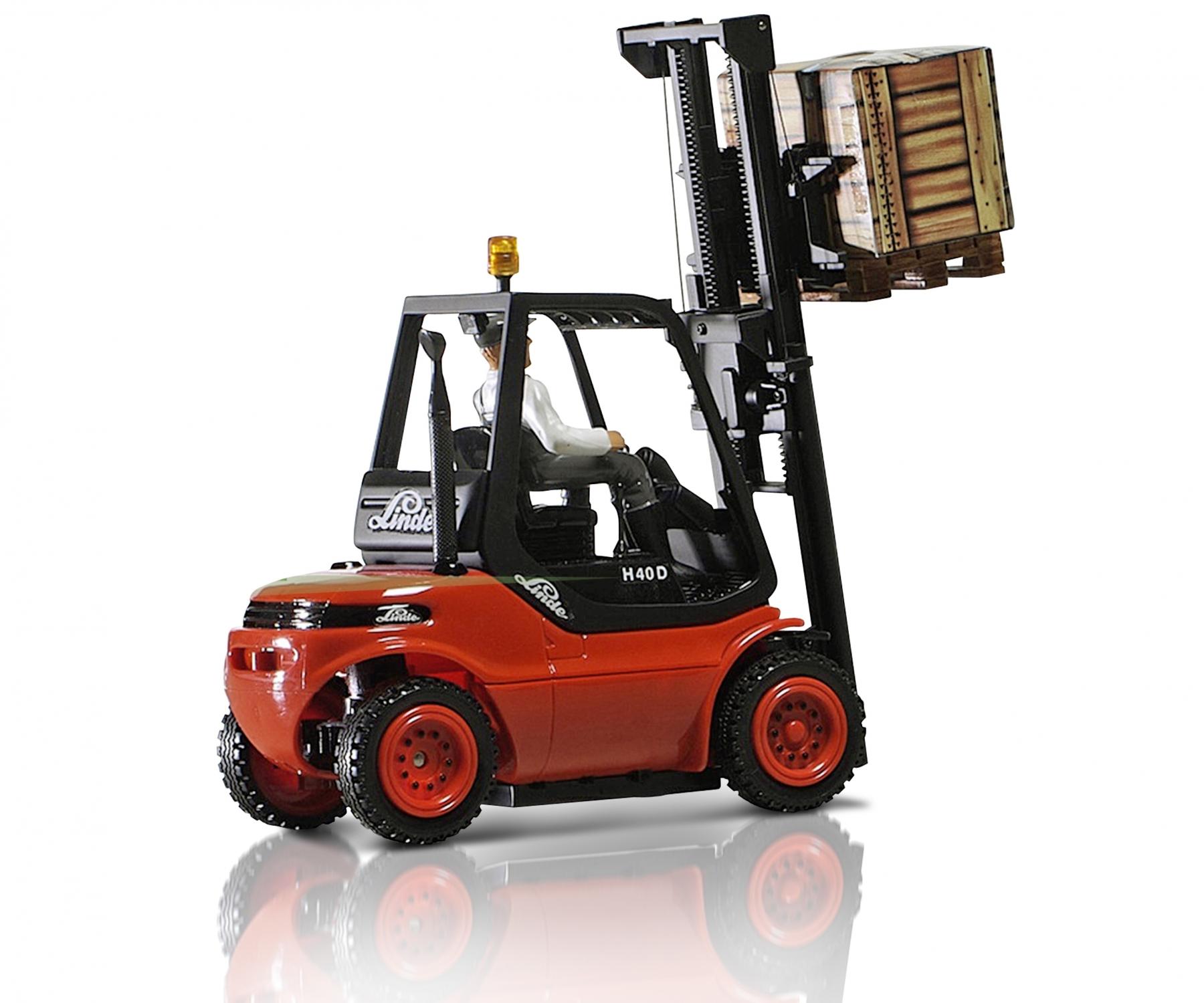 Buy 1:14 Linde Forklift 2.4G 100% RTR online | Carson