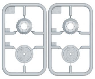 1:35 Jeu de roues ZIS-5 (7) 2 essieux