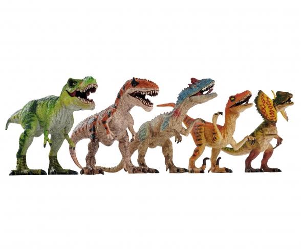 Dinosaurier 27-30cm, 5-sort.