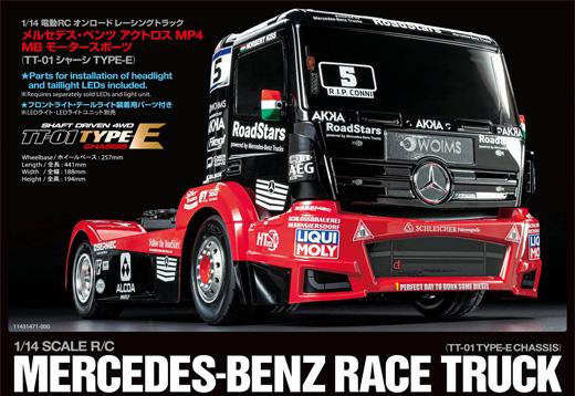 1:14 RC M-B Race Truck Actros MP4 TT-01E_1