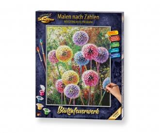 Flower Fireworks 40 x 50 cm - Painting by Numbers