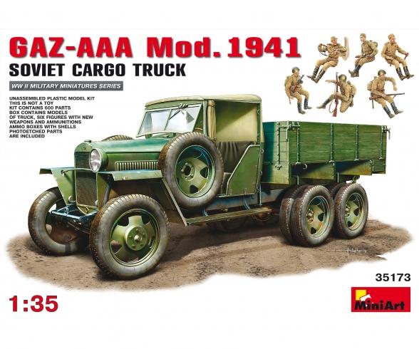 1:35 GAZ-AAA  Cargo Truck Mod. 1941 (6)