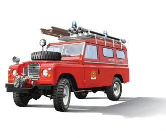 Italeri Land Rover Fire Truck Model Kit 1:24