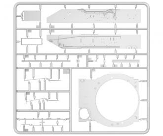 1:35 SLA APC T-54 m Lame de déneigement/intérieur