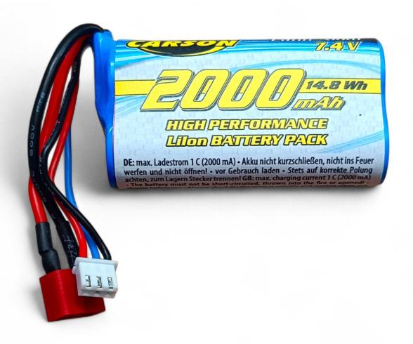 7,4V/2000mAh LiIon Akku Wave Racer Jet