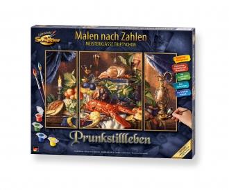 Magnificent Still Life Triptych - Painting by Numbers