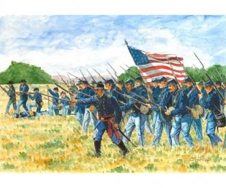 Union Infantry American Civil War Model Kit 1:72