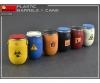 1:35 Plastic Barrels & Cans (12+12)