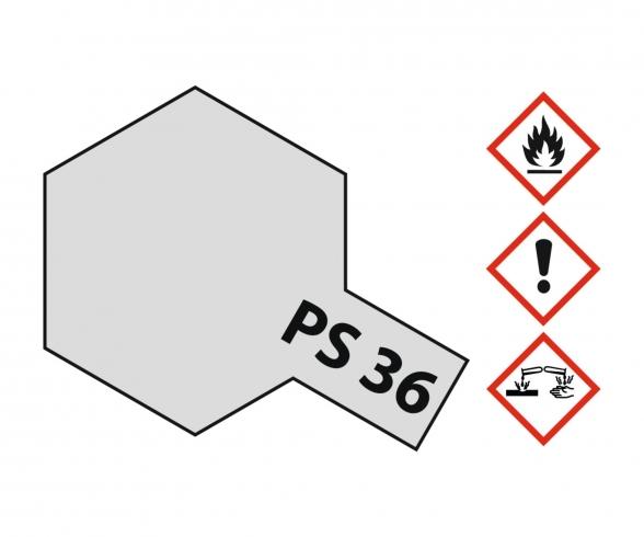 PS-36 Translucent Silver, polycarbonate spray