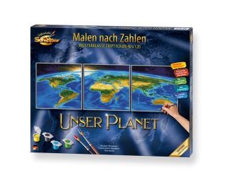 Our planet - painting by numbers