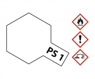 PS-1 White, polycarbonate spray paint, 100 ml