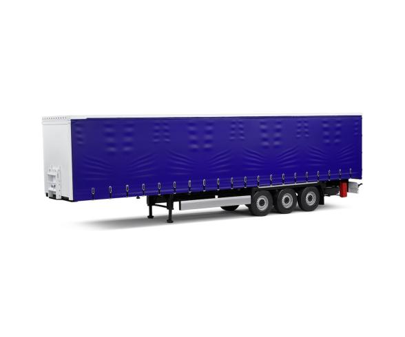 1:24 Tarpolin trailer blue 1:24 Tarpolin trailer blue