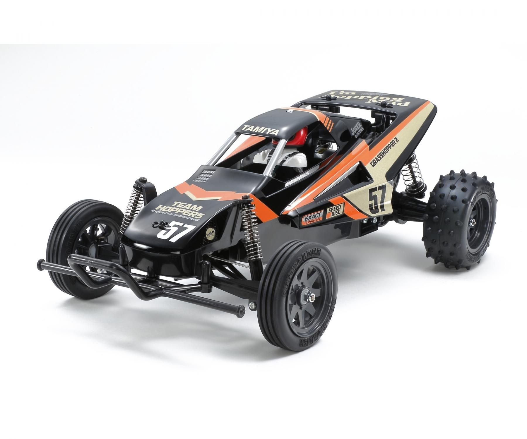 ホビーラジコン Tamiya The Grasshopper 1/10 Tamiya Grasshopper candy lime green 1/10th 2WD buggy
