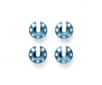 Alum. Damper Retainer -1mm (4) Blue anod