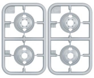 1:35 Jeu de roues ZIS-5 (7) 2 essieux