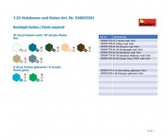 1:35 Holzboxen und Kisten