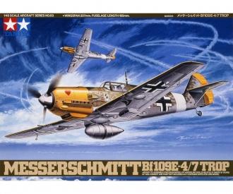 1:48 Messerschmitt Bf109E-4/7 Trop, aircraft model kit