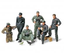1:35 Fig-Set Ger. Tank Crew Rest, assembly kit