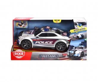 Voiture de police Street Force avec lumière et son